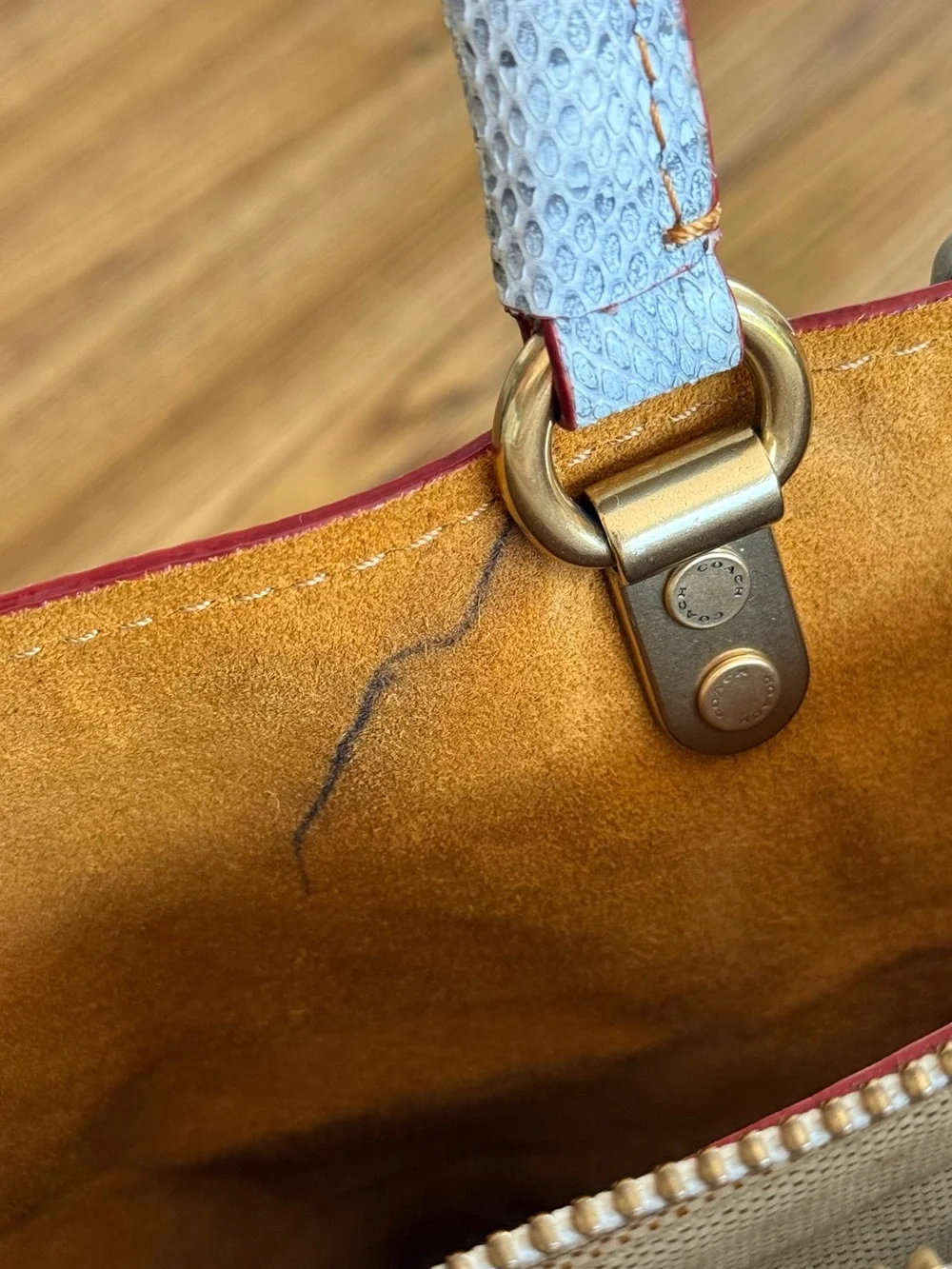 Coach pre owned